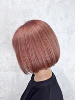 デミヘアー(Demi hair)&nbsp;ピンクベージュ×ボブ