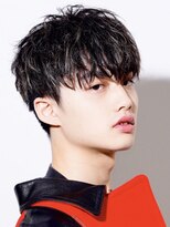 ゴート(GOATO) ショートマッシュ ハイライト 無造作 鹿児島メンズ