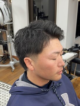 ザデイトウキョウ 表参道 青山(THE DAY TOKYO) MEN'S HAIR/テーパーフェード/マレットヘア/大人メンズ/表参道駅