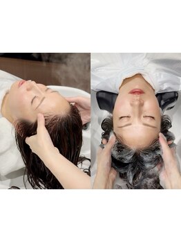 深呼吸したくなる癒しのヘッドスパで美髪習慣を。頭皮環境を整え、髪の芯から美しく☆日頃の疲れもスッキリ