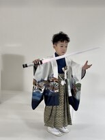 ポノ(po_no)&nbsp;七五三☆5歳男の子着付けヘアセット