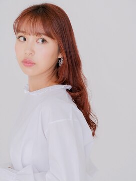 ベリテツー 京成大久保(verite2) レディーレッドなロングヘア［京成大久保/髪質改善/ヘッドスパ］