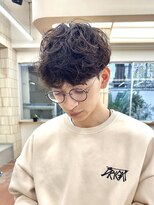 パークレーン アイス イヴェン(park lane ICI yeven)&nbsp;20代30代40代パーマミディアムロングレイヤーカットブリーチなし