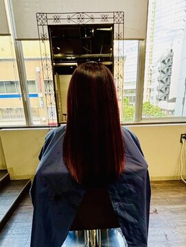 ハイライト　レッドカラー