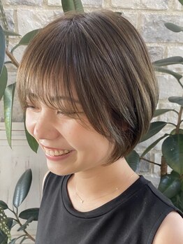 Lisse hairの写真/あなたの骨格や雰囲気に合わせた顔周りカットで、自然に似合うショートに!毎朝のセットも楽チンに◎