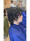 【長尾】ウルフベース×パーマ