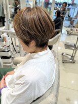 クレア 上大岡(CREA)&nbsp;白髪ぼかしハイライト縮毛矯正ダブルカラー髪質改善30代40代50代