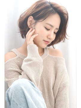 エスドットブルーム 梅田店(S.BROOM) 【S.BROOM　梅田】エアリーショートボブ
