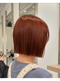 ハイライトカラーミルクティーベージュケアブリーチダブルカラー