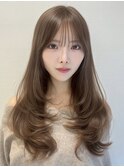 銀座/銀座駅/学割U24/前髪カット/顔周りカット/インナーカラー