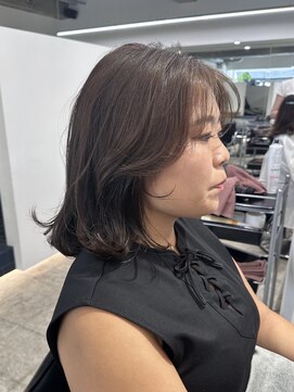 グラフ 日本橋(GRAFF) 透明感カラー/外ハネボブ