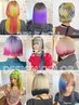 【トレンド/個性派/派手髪】ブリーチ２回＆カット＆デザインカラー２０％オフ