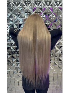 ラブスタシー 博多店(LOVESTASY) 無加工毛シールエクステ６７cmミルクティーベージュ