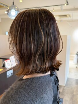 グランドール(Grandoll) シークレットハイライトボブ【小倉北区神岳】