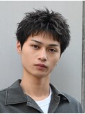 原宿短髪アクティブショートツイストスパイラルパーマ刈り上げ