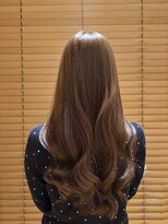 オーガニックエコ 川越(organic+eco)&nbsp;透明感たっぷり/ブリーチなしミルキーベージュカラー