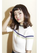 ラウンジ モリオ イケブクロ(Lounge MORIO Ikebukuro) 【morio 池袋】外ハネセミロング×スクエアバング