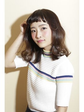 ラウンジ モリオ イケブクロ(Lounge MORIO Ikebukuro) 【morio 池袋】外ハネセミロング×スクエアバング