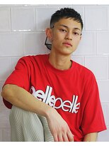 メリケンバーバーショップ フクオカ(MERICAN BARBERSHOP FUK)&nbsp;クラウドマッシュテクノセミウェットワイルドツーブロック83