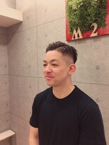 ヘアー ラボ エムツー(hair lab m2)&nbsp;サイドパートフェードカット