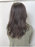 巻き髪レイヤー×9トーンパールオリーブ 市毛裕也
