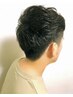 men's カット+頭皮ケアヘッドスパ ¥7800