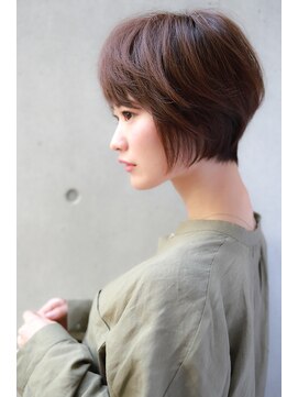 クラリス バイネオ 武蔵小杉(Claris by neo) ボーイッシュすぎない軽めショートボブスタイル