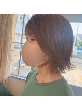 ジョワイユヘアーデザイン(Joyeux) joyeux 軽めのショートボブスタイル