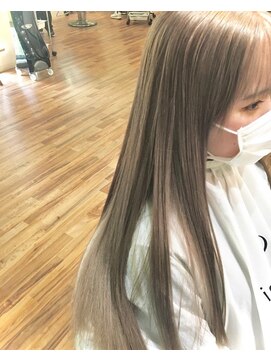 コミュニヘア(communi Hair) ミルクティーベージュカラー