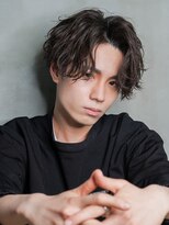 メンズヘアセンス 渋谷(MEN'S HAIR SENSE) 【SENSE渋谷】ゆるスパイラルセンターパート