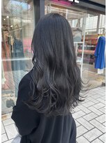 アクアオモテサンドウ(ACQUA omotesando)&nbsp;＊ブリーチなし透明感カラーブルーアッシュグレージュカラー