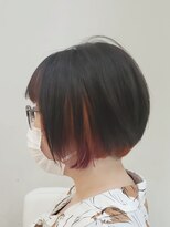 アローズ ステラプレイス店(HELLO'S) 派手インナー×コンパクトボブ