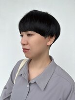 イーストハムアネーロ(EAST HAM anello)&nbsp;黒髪マッシュルームカット！