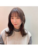 ラドンナ 栄店(LA DONNA) 透けるブリーチ無しオリーブベージュ