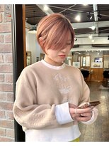 ヘアメイクエイト 丸山店(hair make No.8)&nbsp;◆担当：岩切祐樹◆ショート×ピンクベージュ