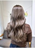 ハイライトたっぷりグレージュカラー【横浜】nana