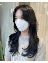 ユニ 表参道(uni)&nbsp;切りっぱなしボブ/エアリーロング/美髪/ピンクブラウン/表参道