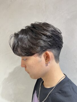 ニコ トウキョウ ヨコハマ(nico) メンズカット/センターパート/ニュアンスパーマ