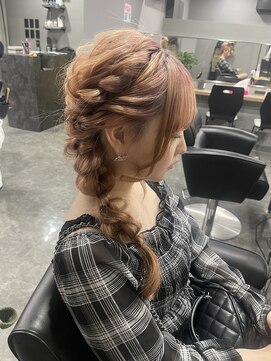 スパイア(SPIRE) ふわふわねじり編み★あみおろし★ラプンツェルヘア