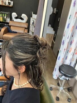 アンバー(amber) ヘアセット