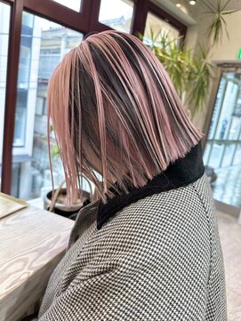 ヲタク(wotaku.) アンブレラカラーデザインカラーポイントカラーインナーカラー