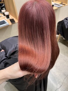 エヌ(enu) ピンクレッドCOLOR