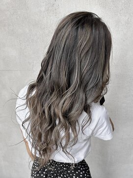 インフィニティー infinity HAIR SPACE BLOOM バレイヤージュカラー