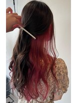 アイズム(I’sm)&nbsp;マロンブラウン×ピンクインナーカラー