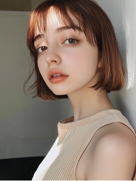 リノショアーズ ショウナン 辻堂店(RinoShores SHONAN) 20代30代40代ダブルカラーボブスタイルブリーチ小顔