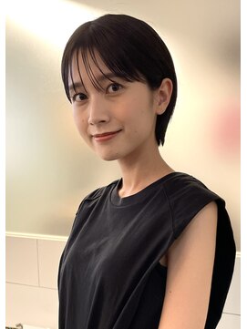 トリコ トウキョウ アヴェダ 表参道店(tricot TOKYO AVEDA) ショートヘア/小顔ショート/大人ショート/丸みショート/表参道