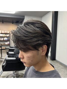 デフ(Def) 毛流れセンターパート