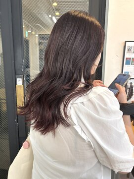 イースエモーション(ease et motion) 【天神.大名.今泉】ブラウンベースピンクカラーで優しい雰囲気へ