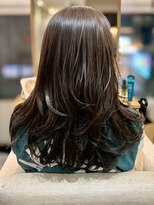 フリップビーアヴェダ(FLIP B AVEDA)&nbsp;本八幡×大人レイヤー×透明感ブラウン×艶髪