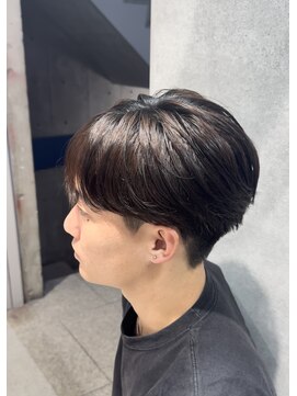 ブラック 渋谷 2nd(BLUCK) 【自然な毛流れをパーマで簡単に！】フェザーパーマ